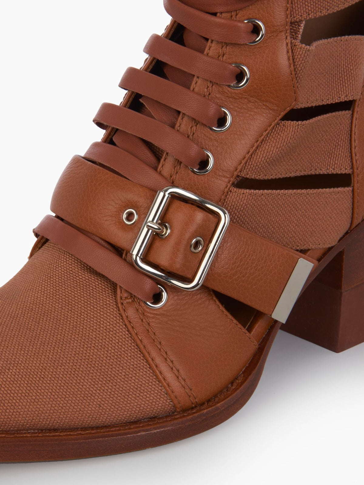 NO PORTE_Bottines Rylee en cuir - Smooth Brown