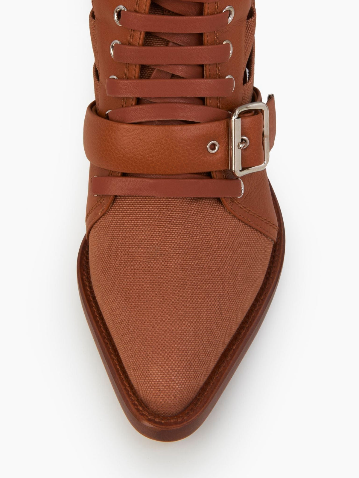NO PORTE_Bottines Rylee en cuir - Smooth Brown