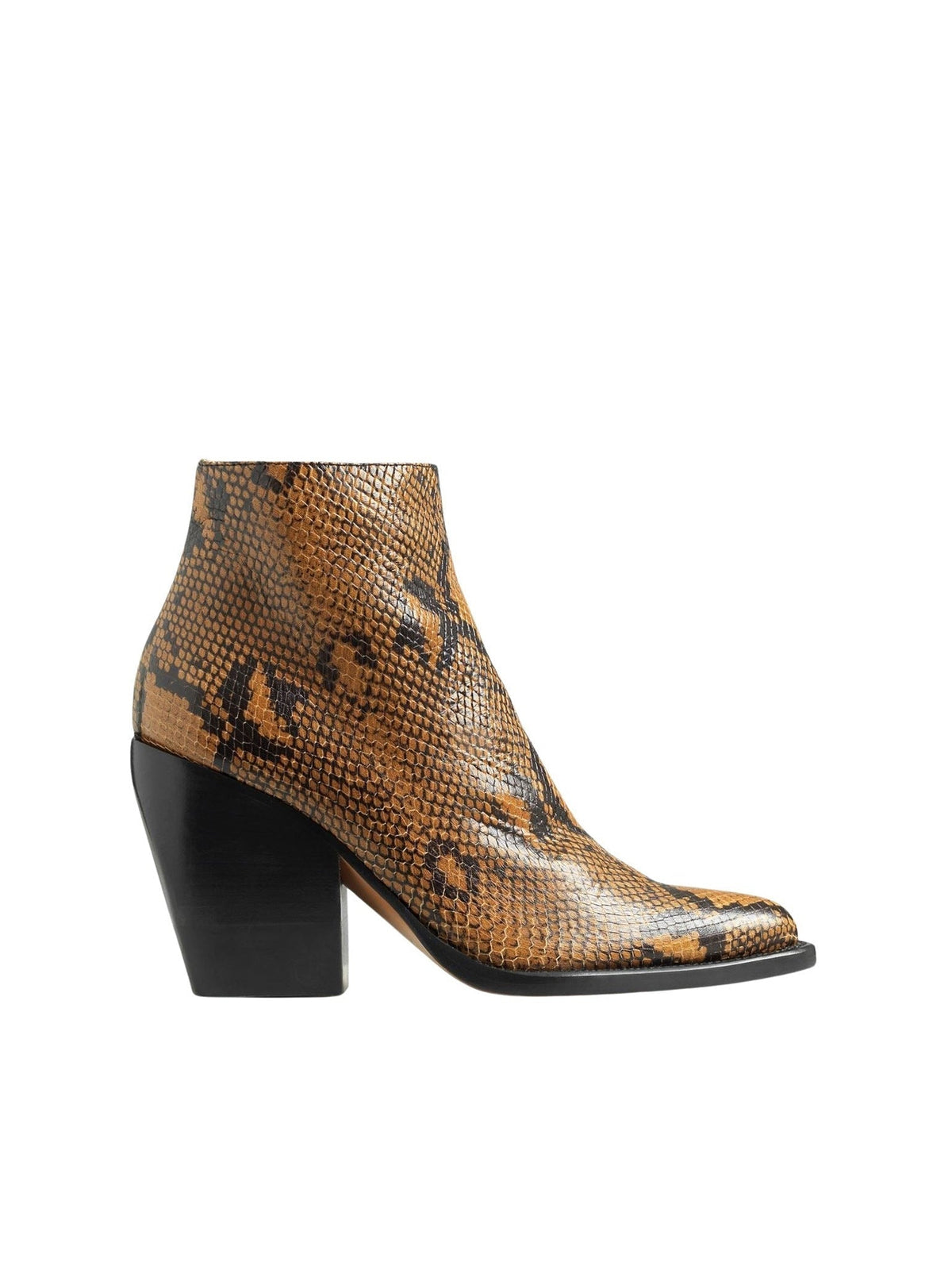 NO PORTE_Bottines Rylee en cuir - Light Tan