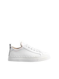 OK PORTE_Sneakers Lauren en cuir - White