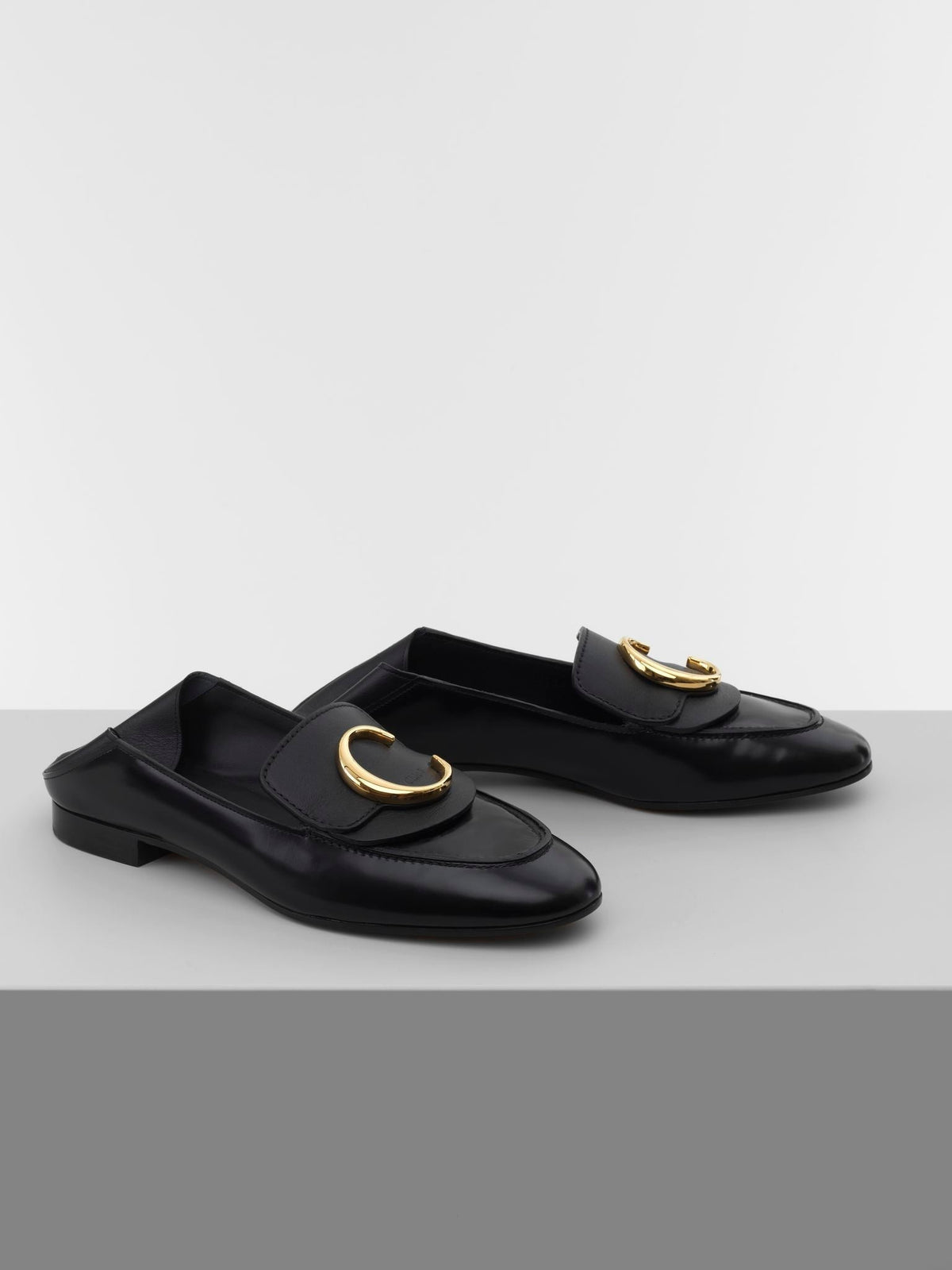 NO PORTE_Mocassins Chloé C en cuir - Black