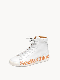 NO PORTE_Sneakers Essie à zip en cuir - White