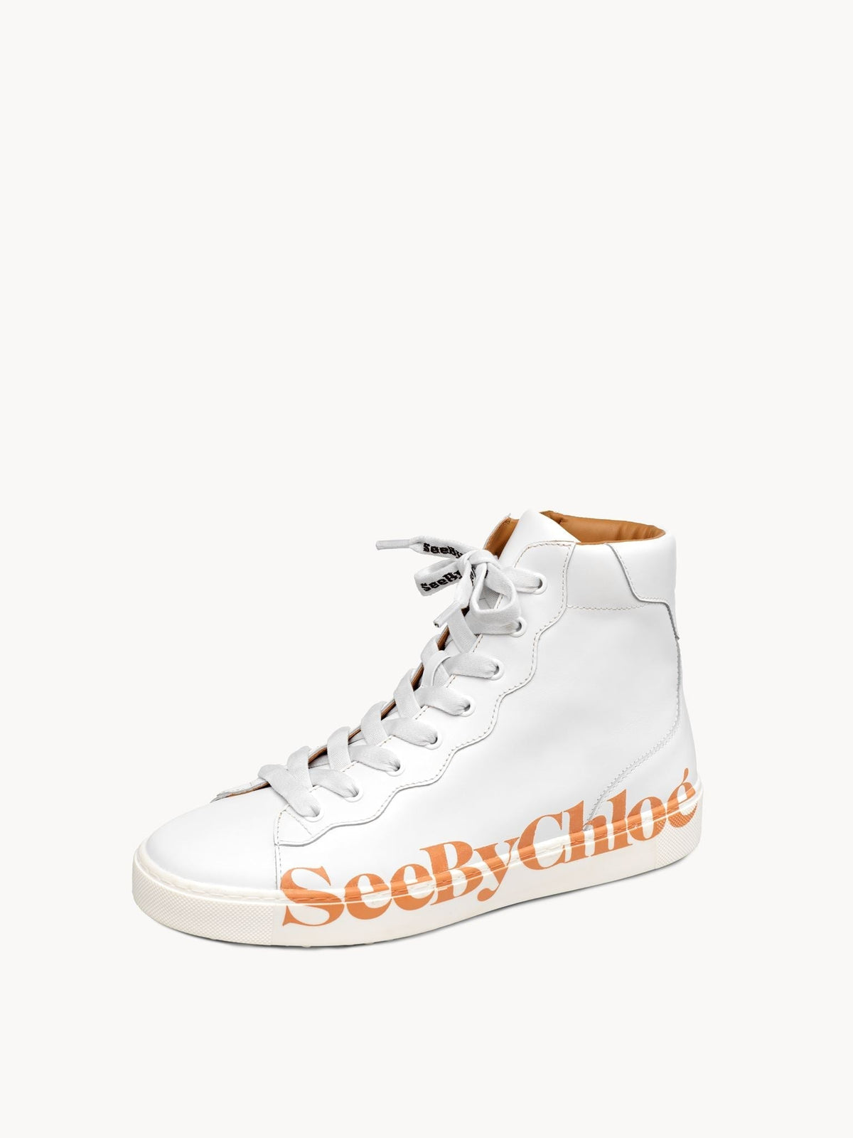 NO PORTE_Sneakers Essie à zip en cuir - White