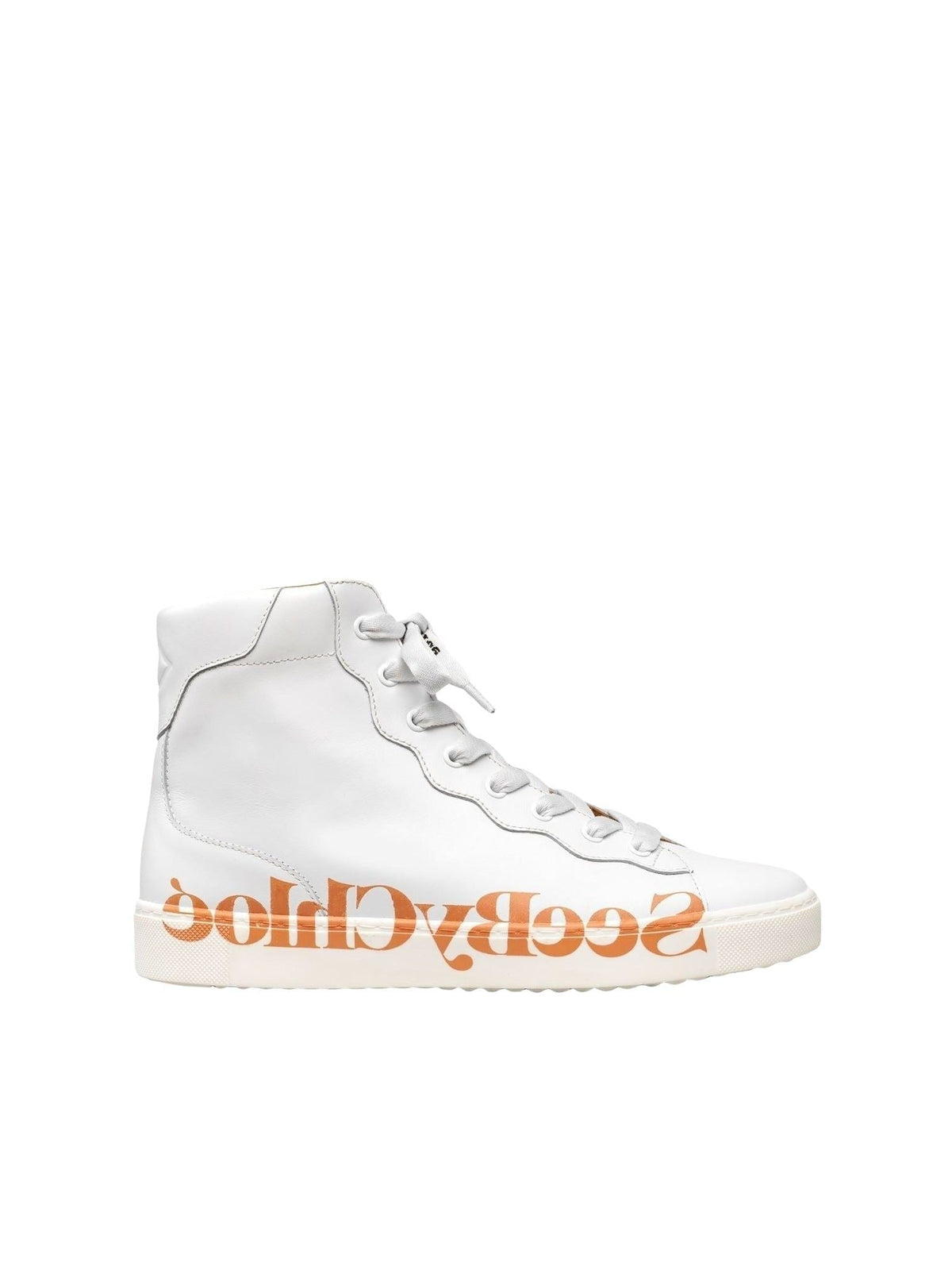 NO PORTE_Sneakers Essie à zip en cuir - White