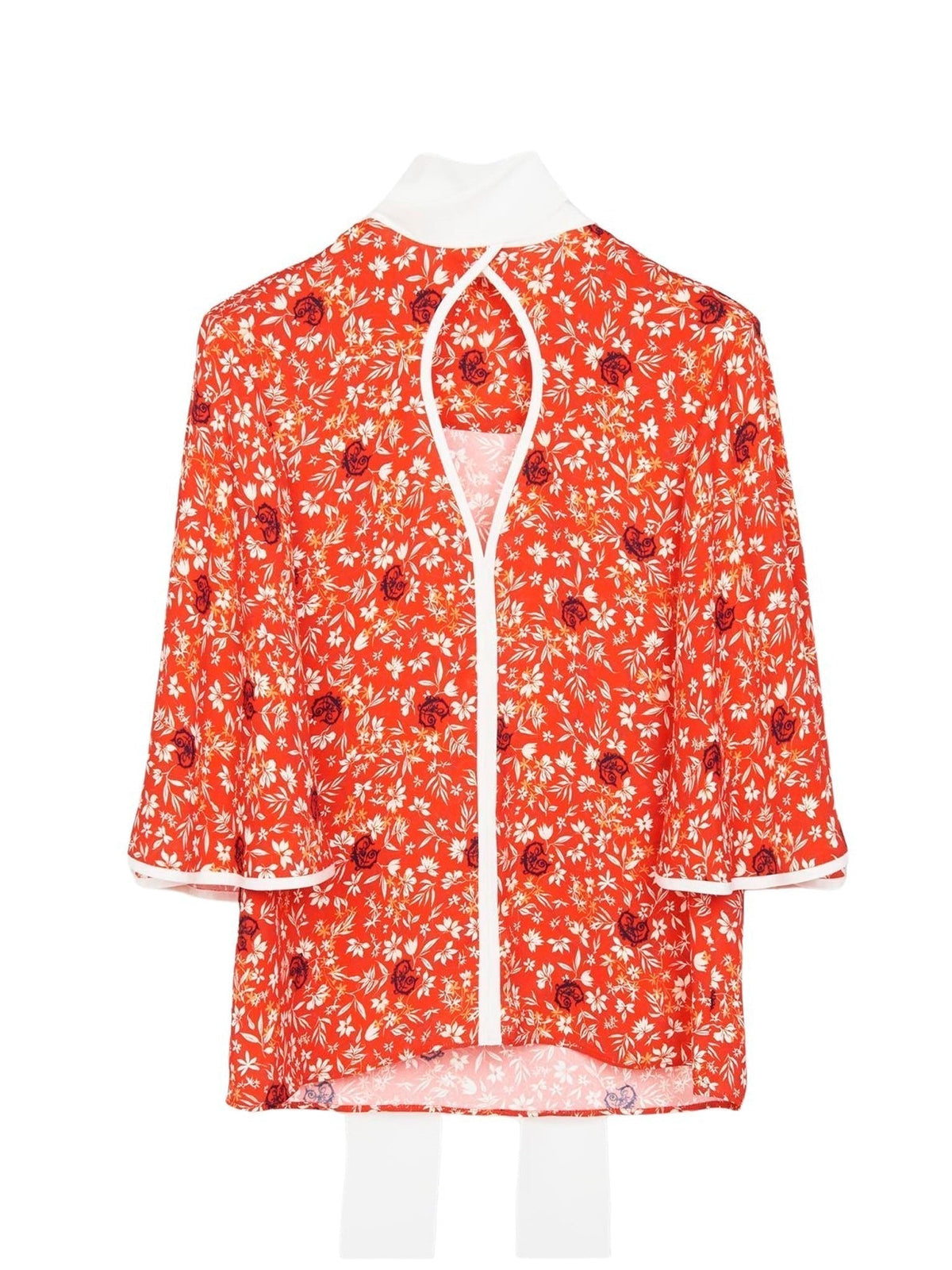 NO PORTE_Bubbling Orange TOP - Bubbling Orange
