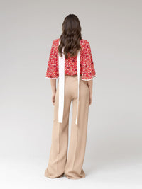 NO PORTE_Bubbling Orange TOP - Bubbling Orange