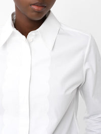 OK PORTE_Chemise classique - White