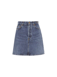 OK PORTE_Jupe courte Sangay - Dusky Blue