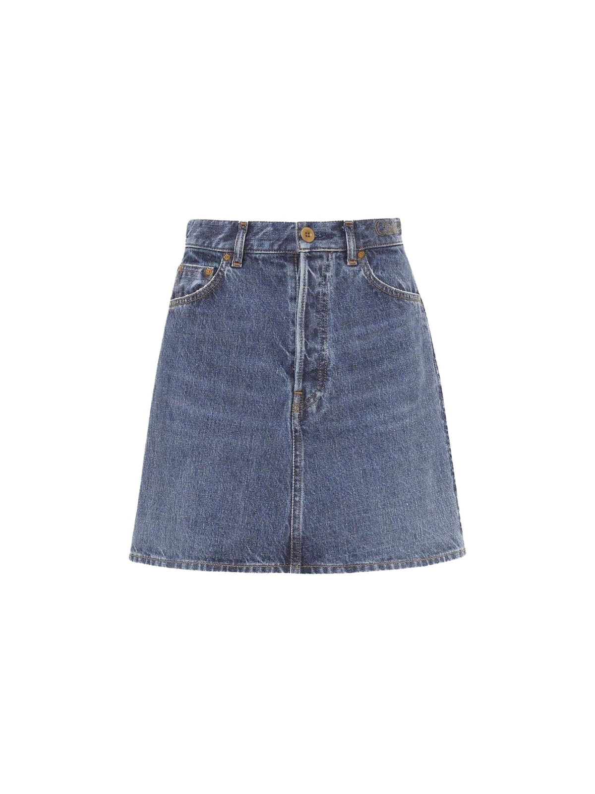 OK PORTE_Jupe courte Sangay - Dusky Blue