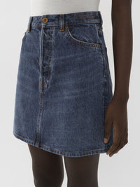 OK PORTE_Jupe courte Sangay - Dusky Blue