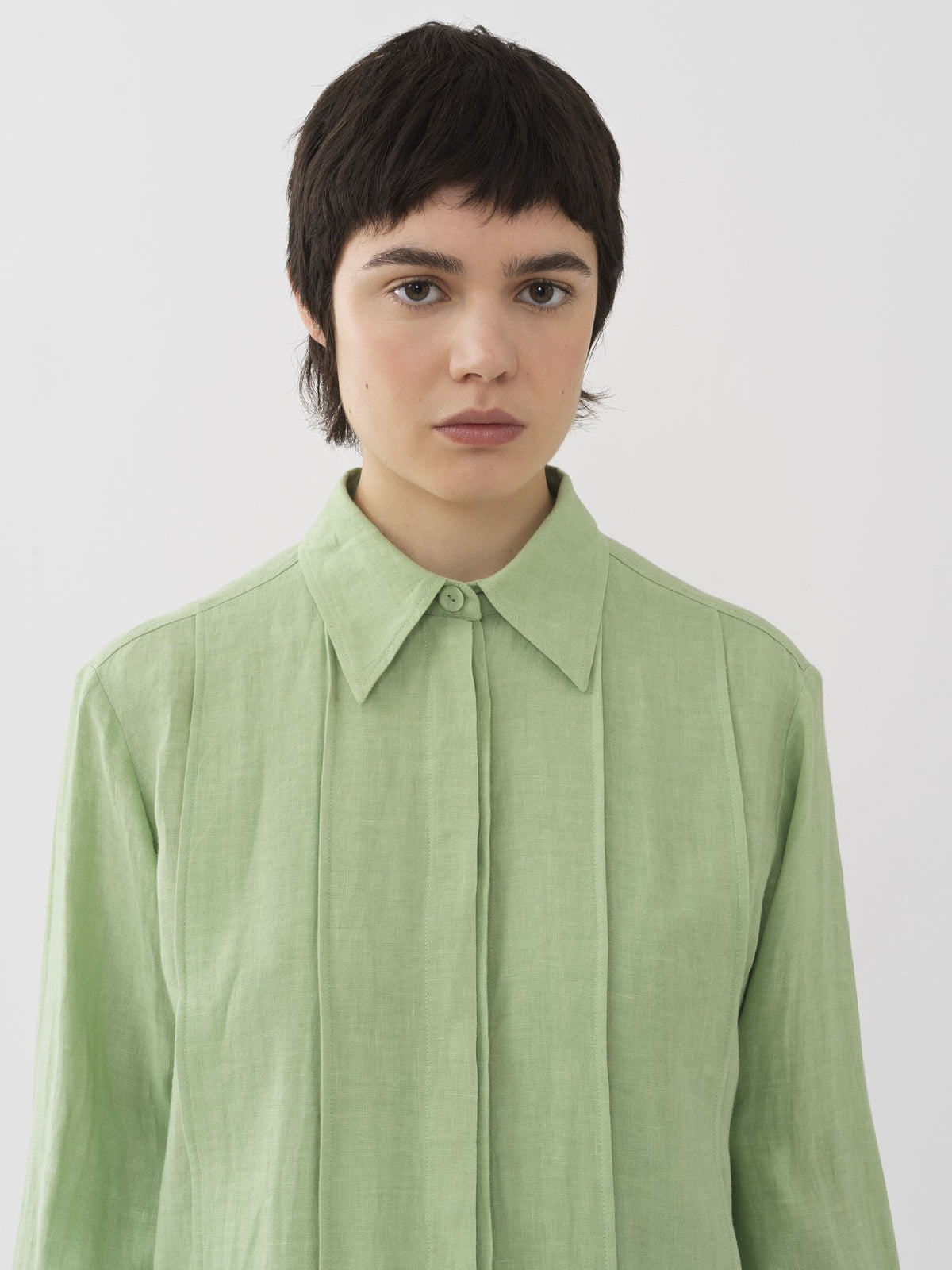 OK PORTE_Limpid Green DRESS - Limpid Green