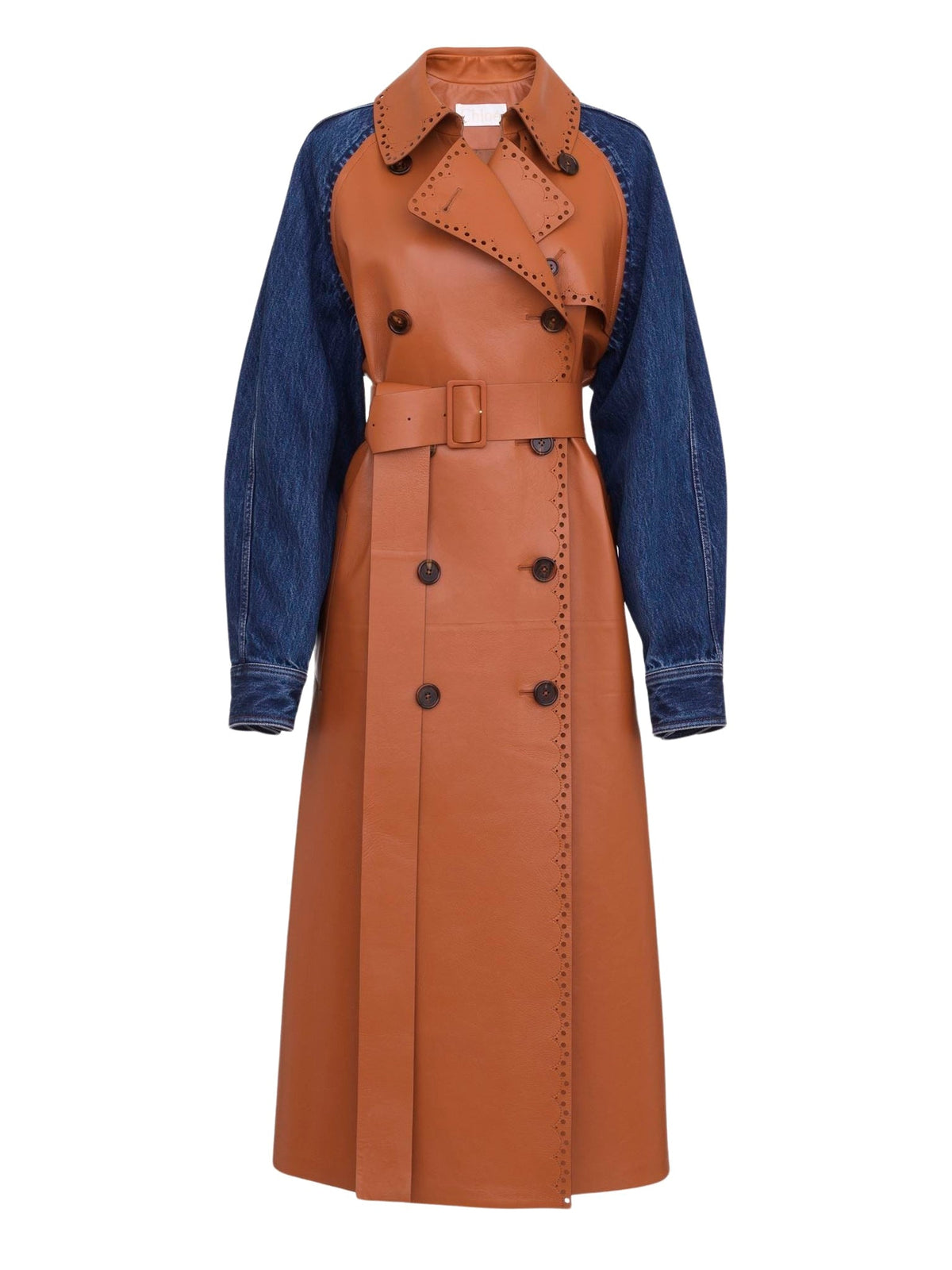 OK PORTE_Orange & Blue COAT - Orange & Blue