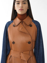 OK PORTE_Orange & Blue COAT - Orange & Blue