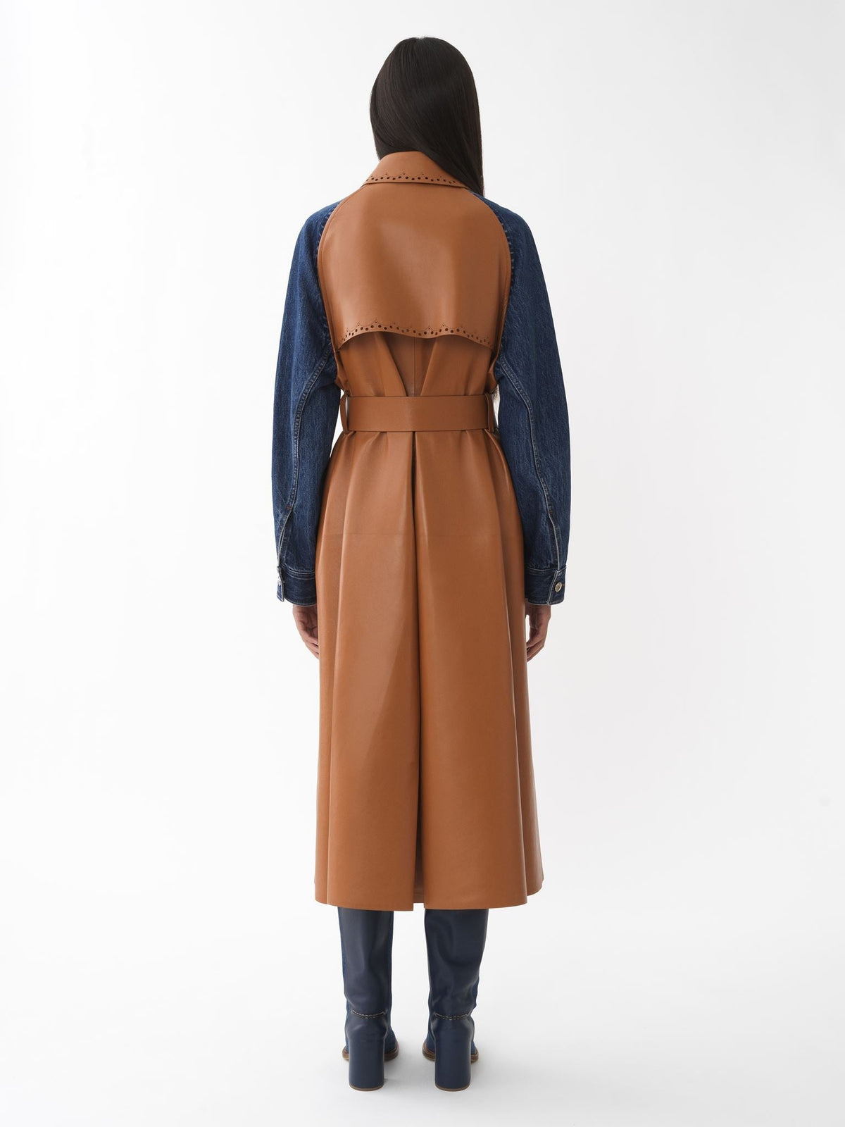 OK PORTE_Orange & Blue COAT - Orange & Blue