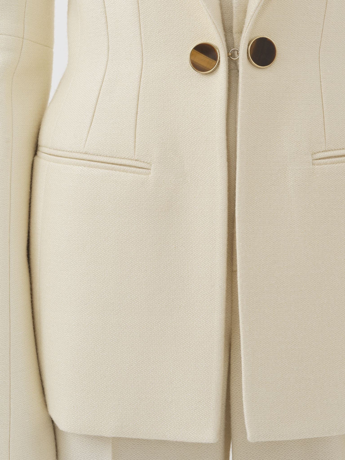 NO PORTE_Coconut Milk JACKET - Coconut Milk