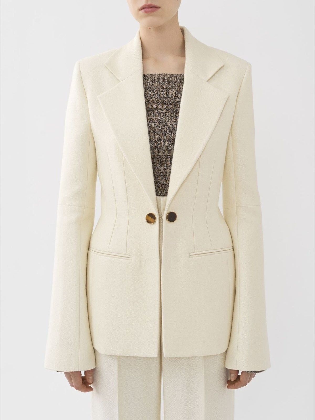 NO PORTE_Coconut Milk JACKET - Coconut Milk