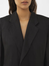 OK PORTE_Veste blazer droit - White