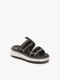 NO PORTE_Black SLIDES - Black