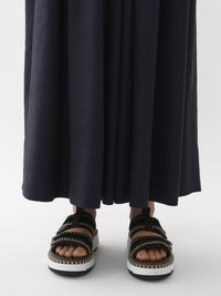NO PORTE_Black SLIDES - Black