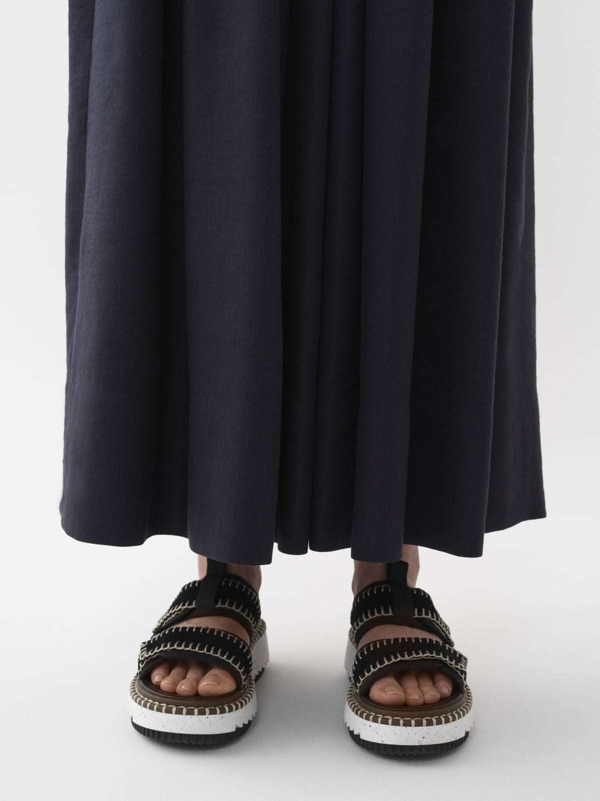 NO PORTE_Black SLIDES - Black