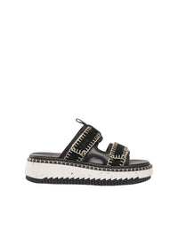NO PORTE_Black SLIDES - Black