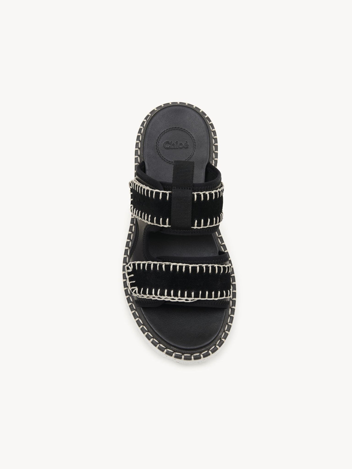 NO PORTE_Black SLIDES - Black