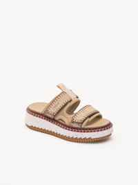 NO PORTE_Mules Lilli en cuir - Pale Blush