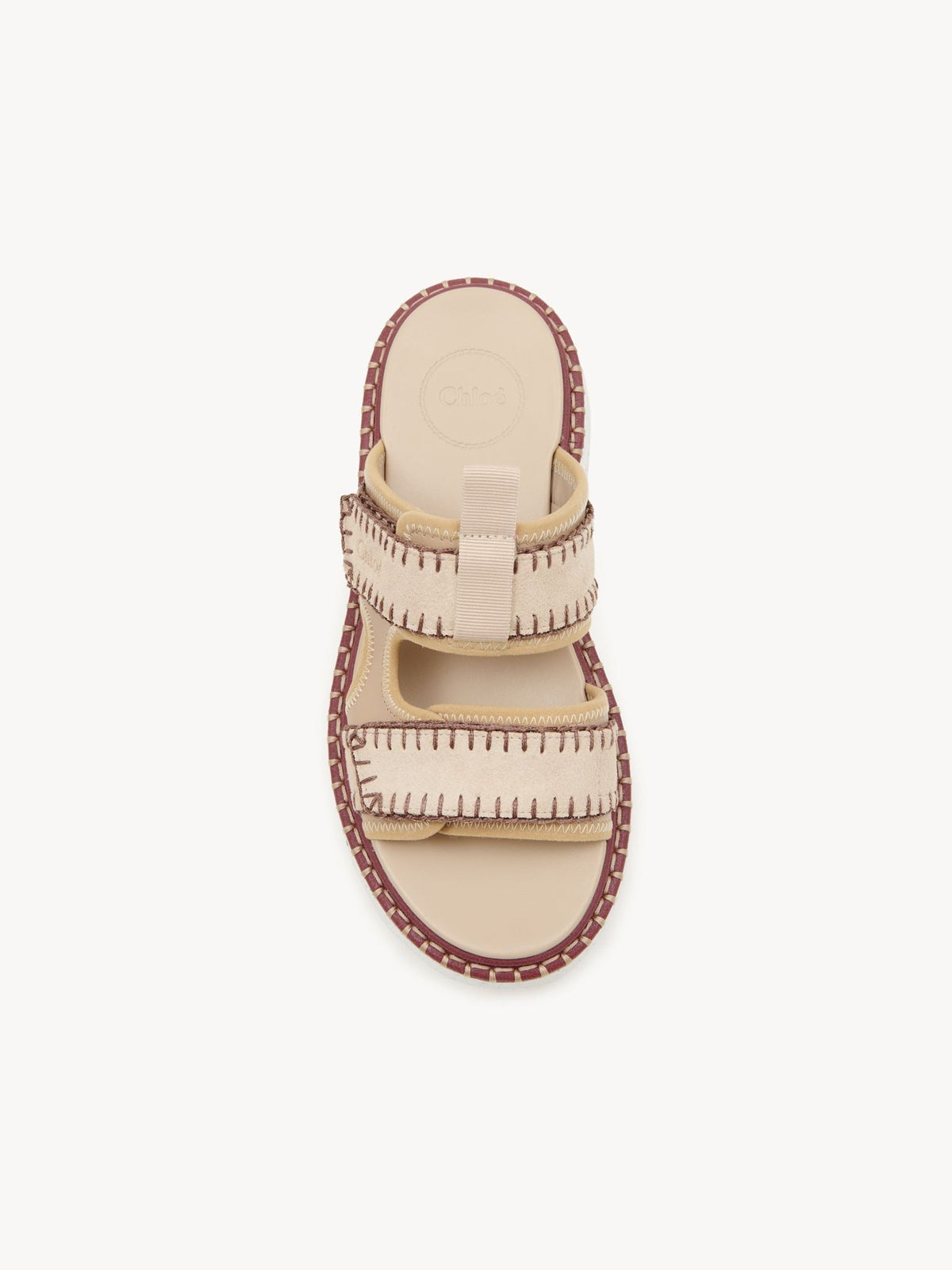NO PORTE_Mules Lilli en cuir - Pale Blush
