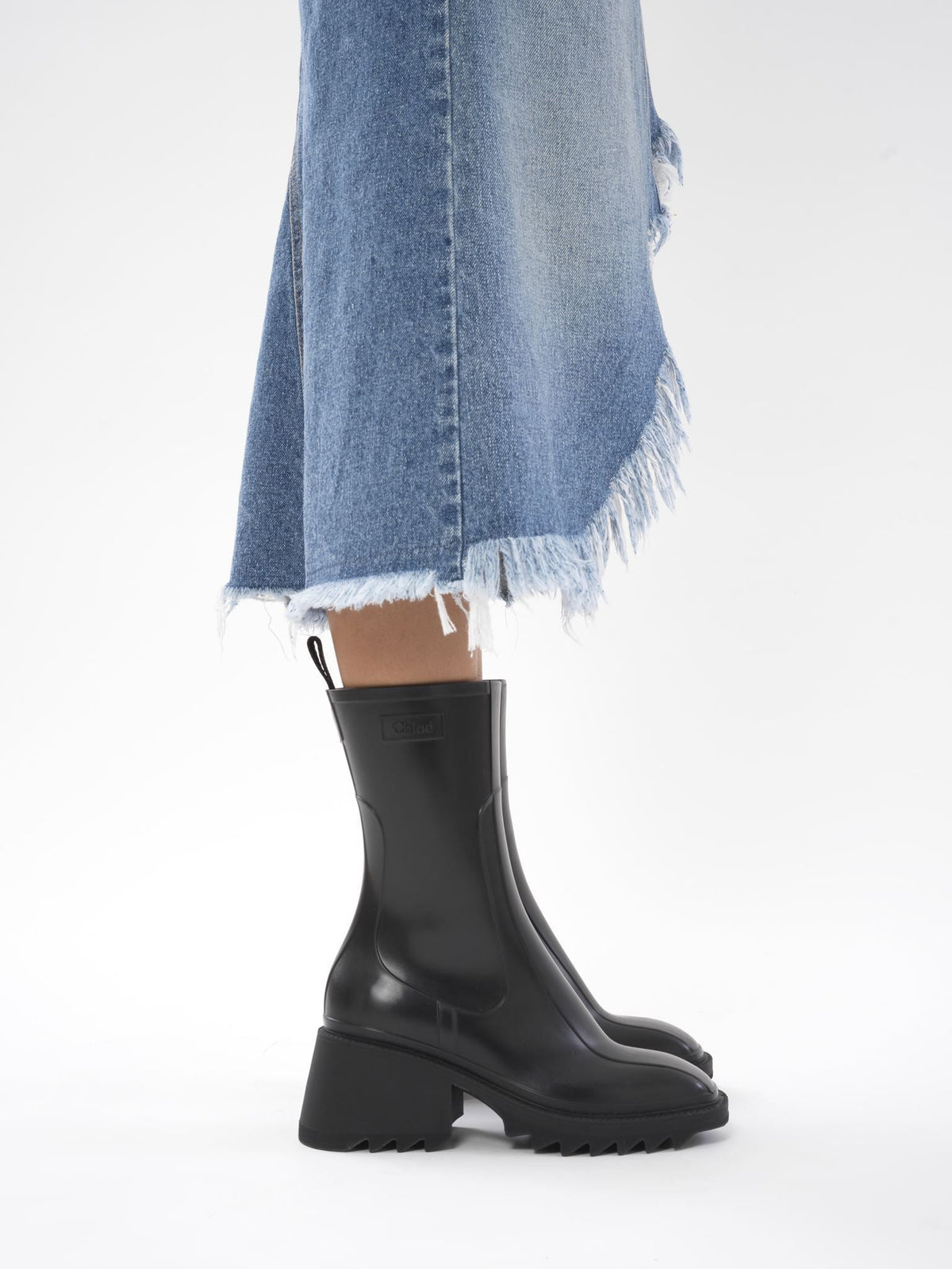 OK PORTE_Bottines Betty 70 - White