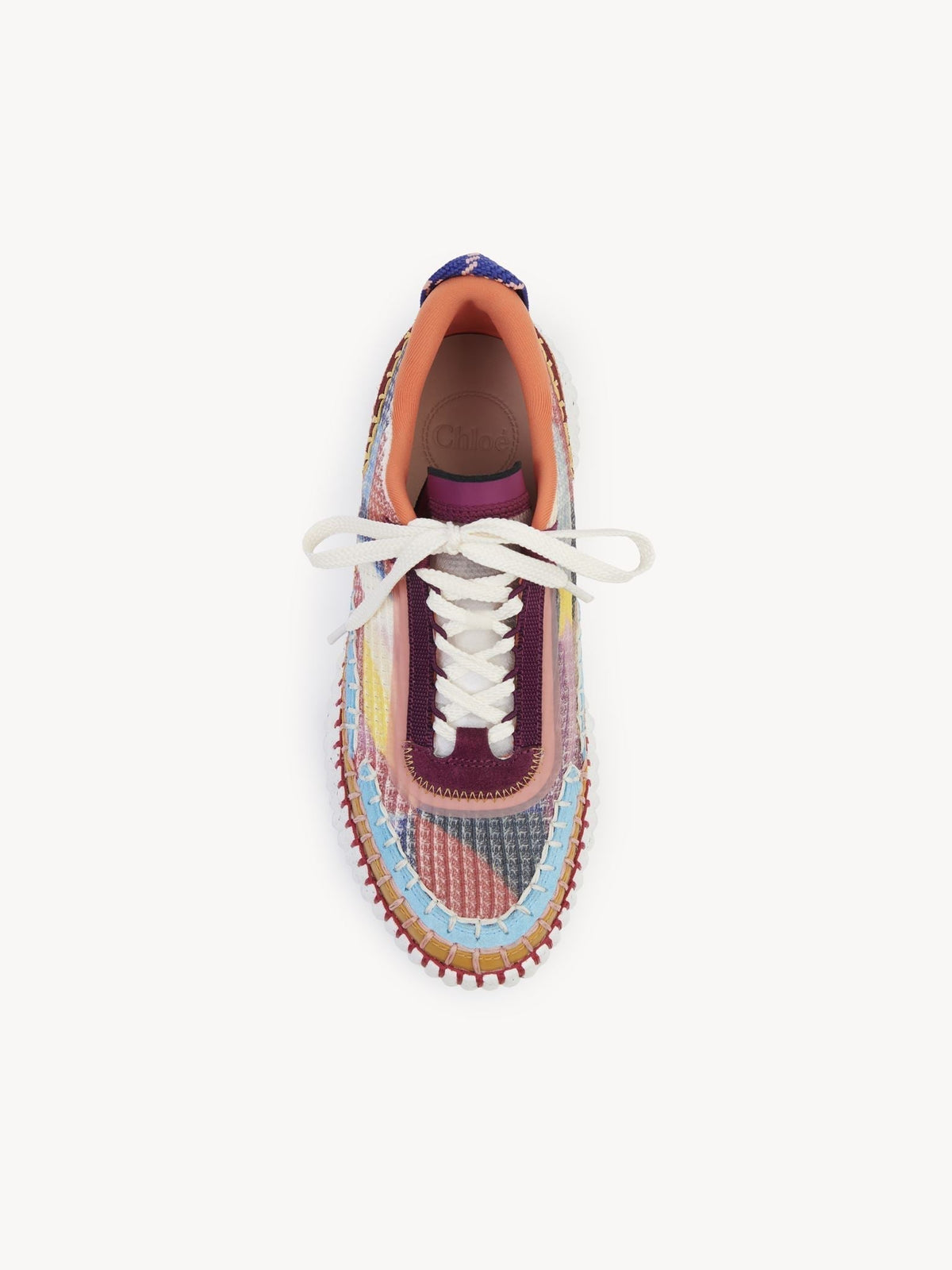 OK PORTE_Sneakers Nama Caroline Denervaud pour Chloé - Multicolor Red