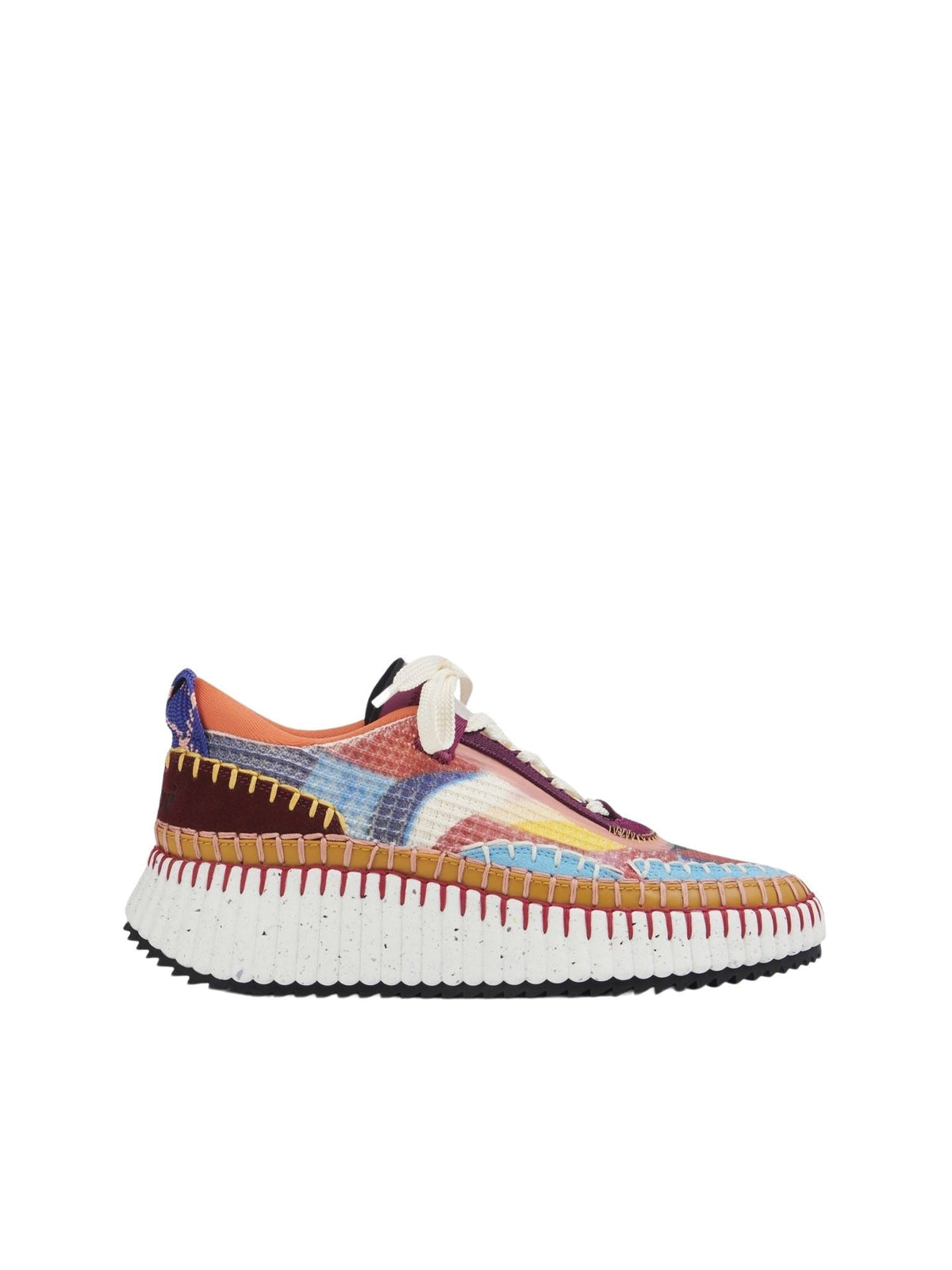 OK PORTE_Sneakers Nama Caroline Denervaud pour Chloé - Multicolor Red