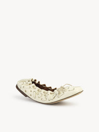 NO PORTE_Eggshell BALLERINAS - Eggshell