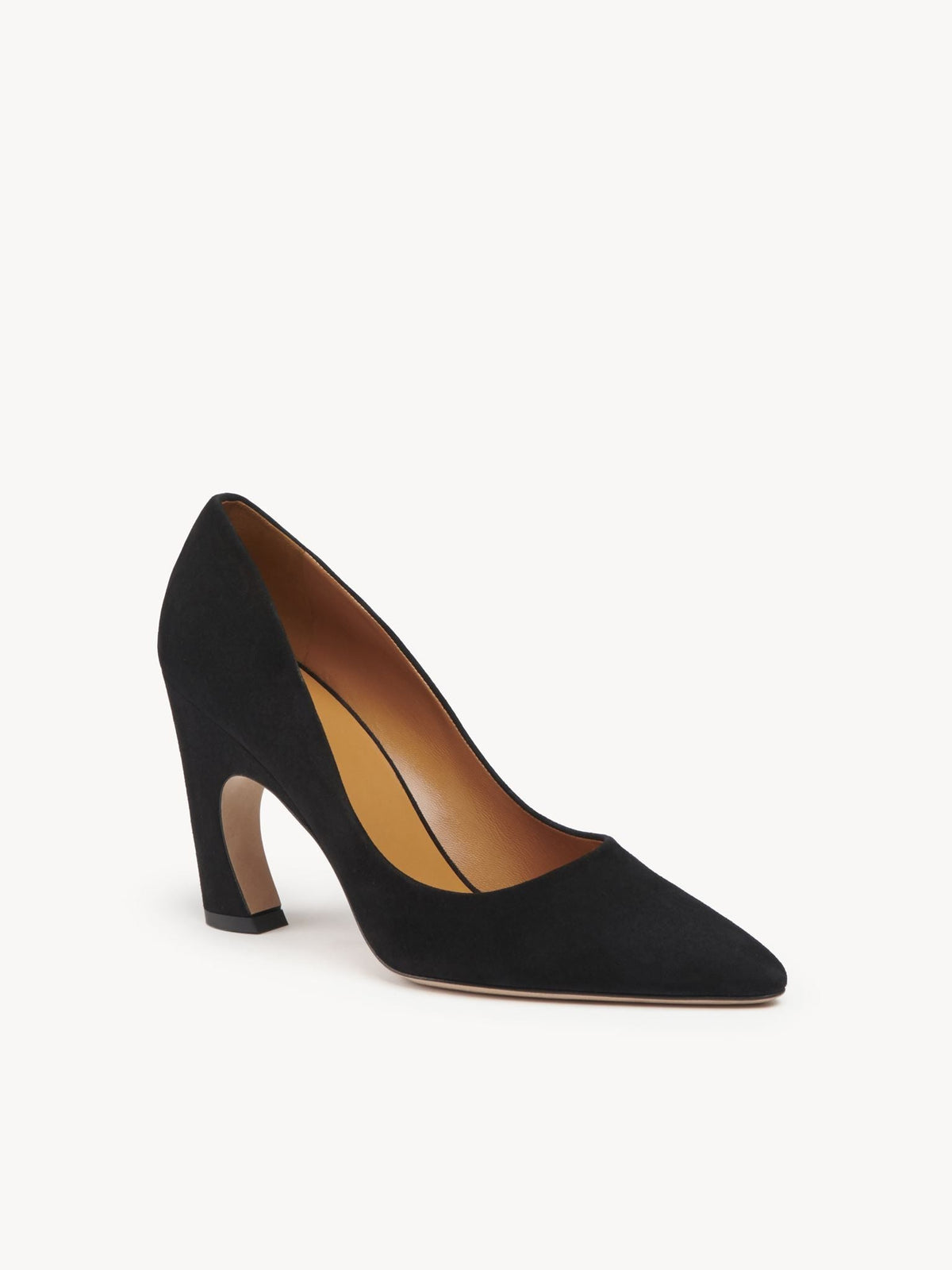 OK PORTE_Escarpins Oli 90 en cuir - Black