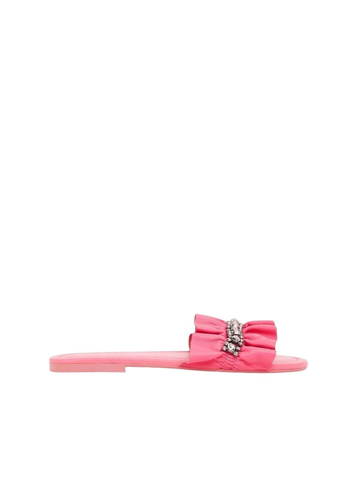 OK PORTE_Mules plates 50 Mollie en cuir - Cipria