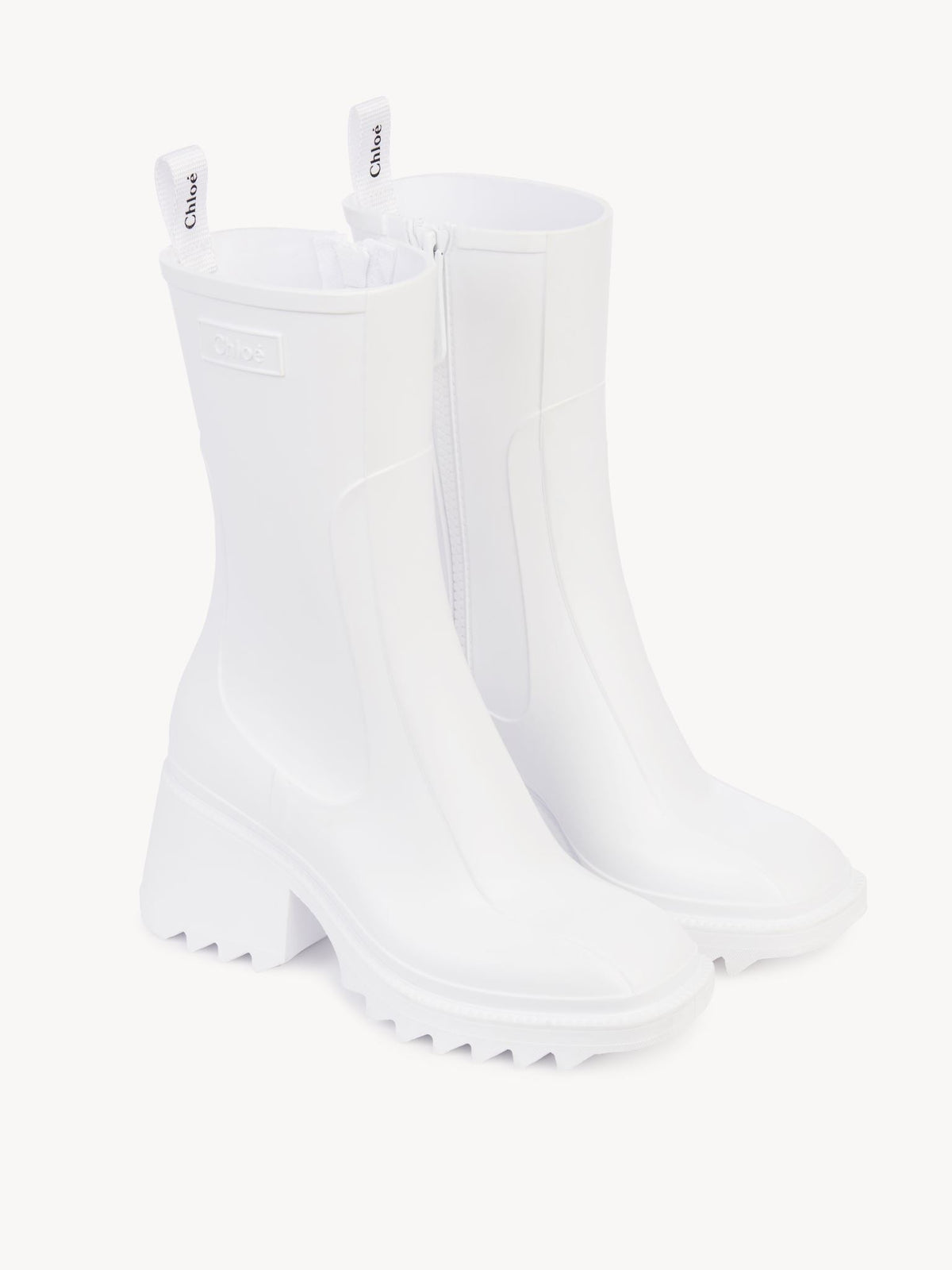 OK PORTE_Bottines Betty 70 - White