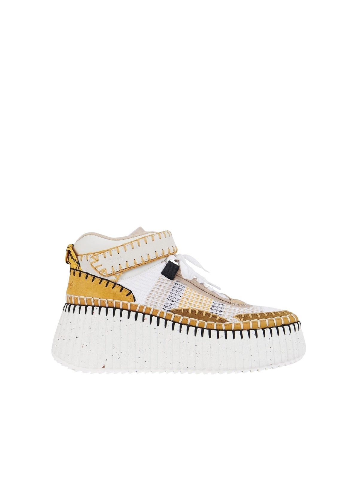 OK PORTE_Sneakers compensées Nama - Light Brown