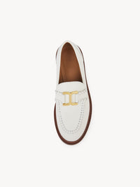 OK PORTE_Mocassins Marcie 25 en cuir - White