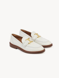 OK PORTE_Mocassins Marcie 25 en cuir - White