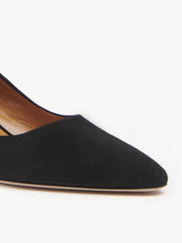 OK PORTE_Escarpins Oli 55 en cuir - Black
