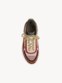 OK PORTE_Sneakers Nama en cuir - Coffee Brown