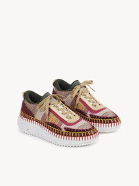 OK PORTE_Sneakers Nama en cuir - Coffee Brown