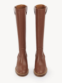OK PORTE_Bottes Mallo 60 en cuir - Caramello
