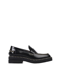 OK PORTE_Mocassins Noua en cuir - Black