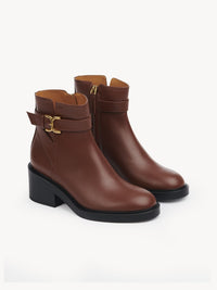OK PORTE_Bottines Marcie 65 en cuir - Tan