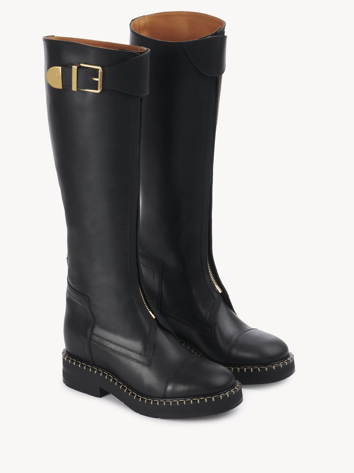 OK PORTE_Bottes Noua 40 en cuir - Black