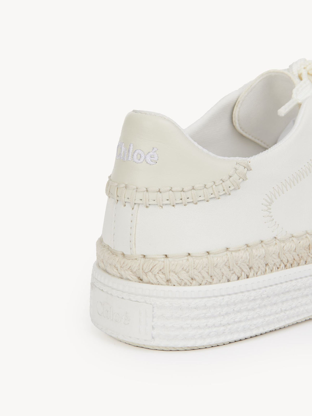 OK PORTE_Sneakers Telma en cuir nappa doux - White
