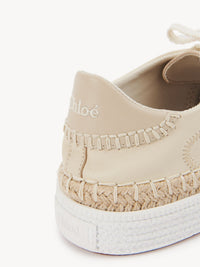OK PORTE_Sneakers Telma en cuir nappa doux - Pearl