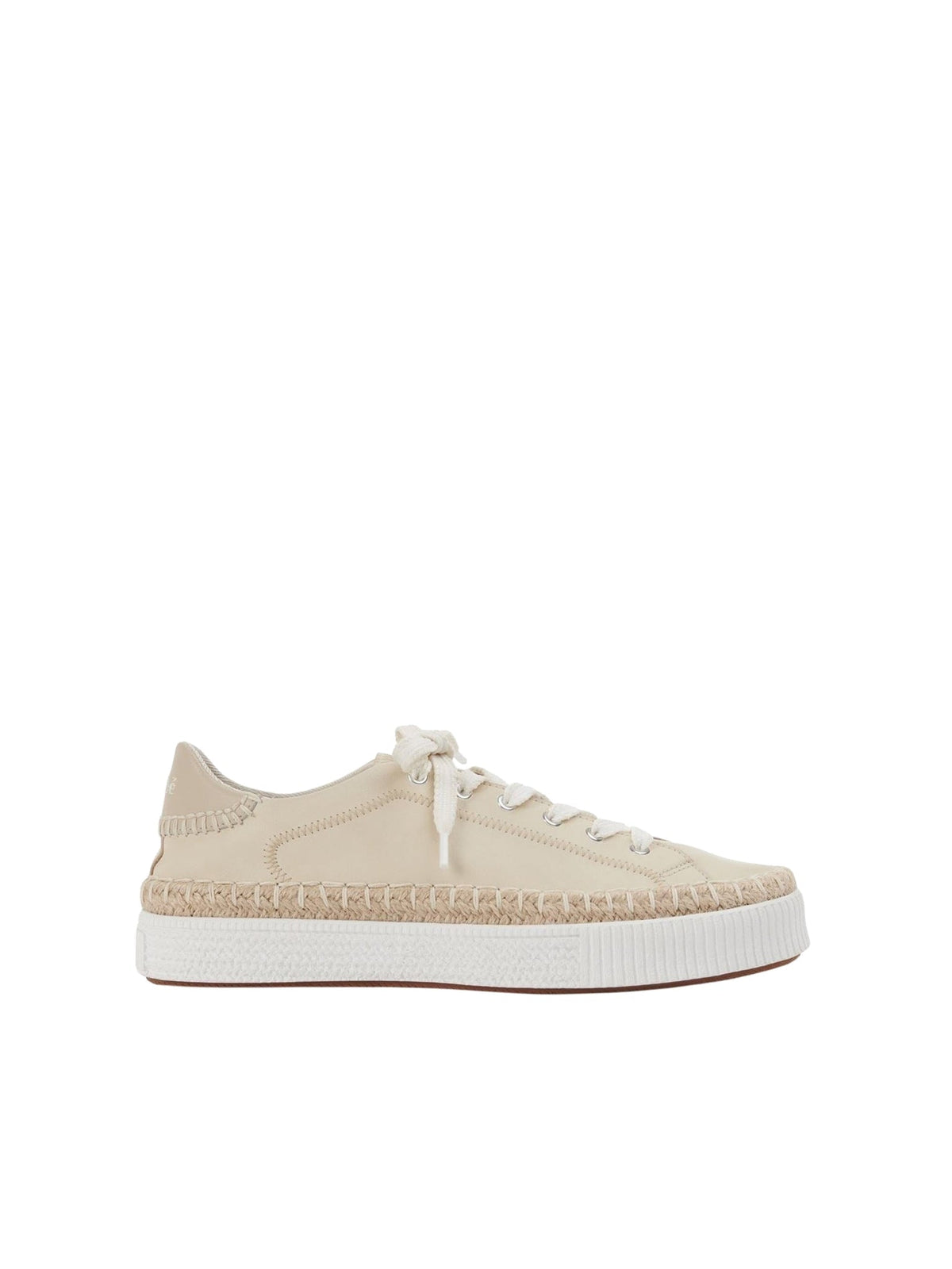 OK PORTE_Sneakers Telma en cuir nappa doux - Pearl
