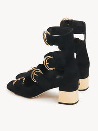 OK PORTE_Sandales Alizé 65 en cuir - Black