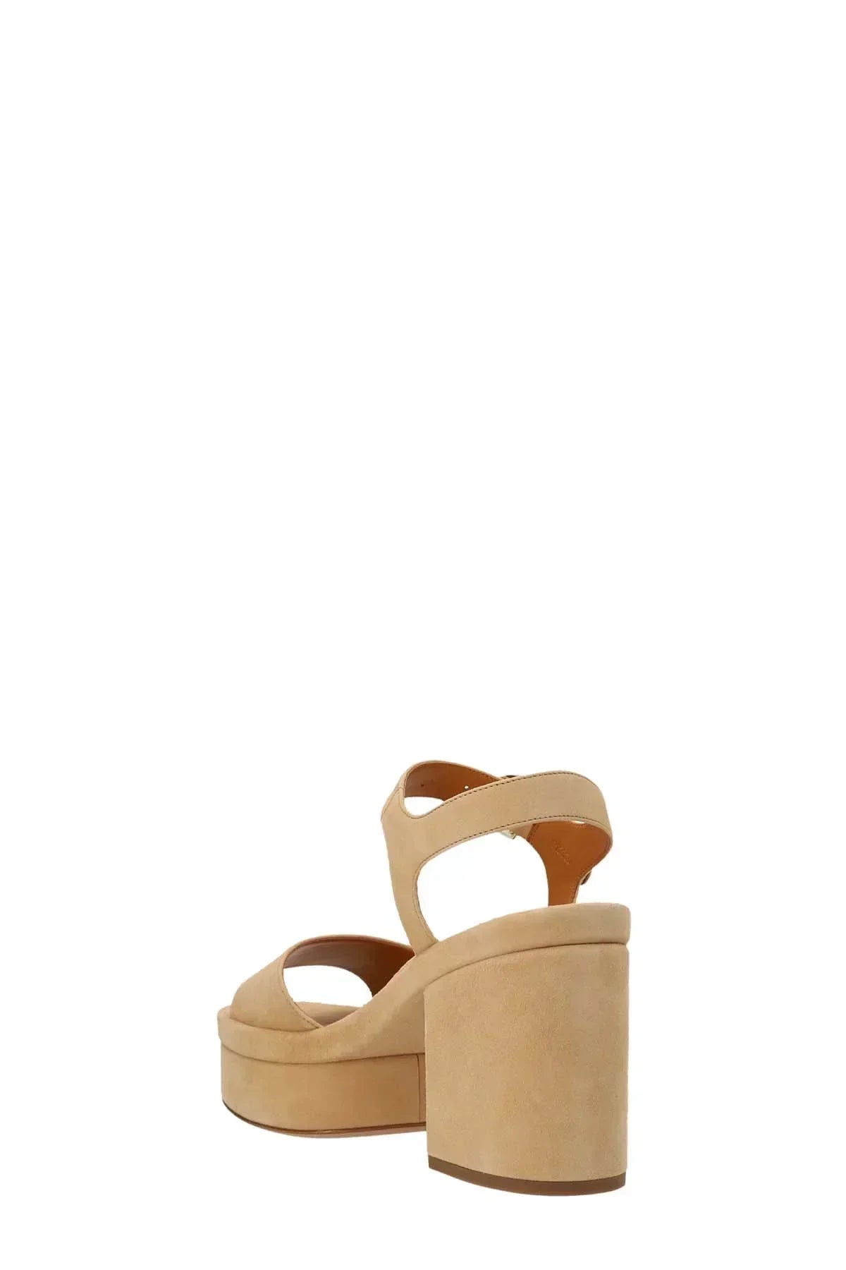 OK PORTE_Sandales Odina 100 en cuir - Milky Brown